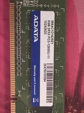 8 GB RAM from ASUS PC